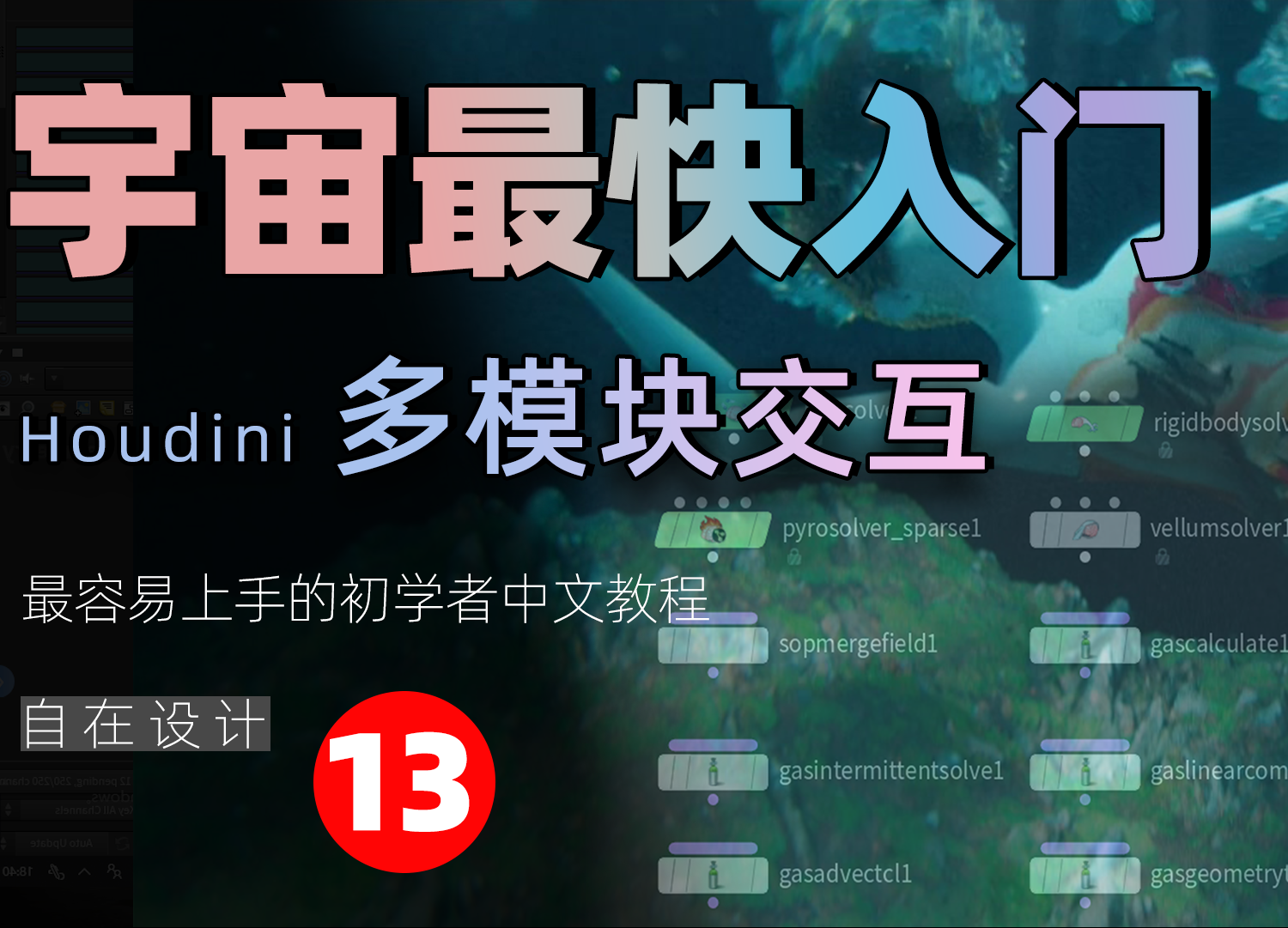 《Houdini多模块篇全解析》—— 宇宙最快入门系列⑬