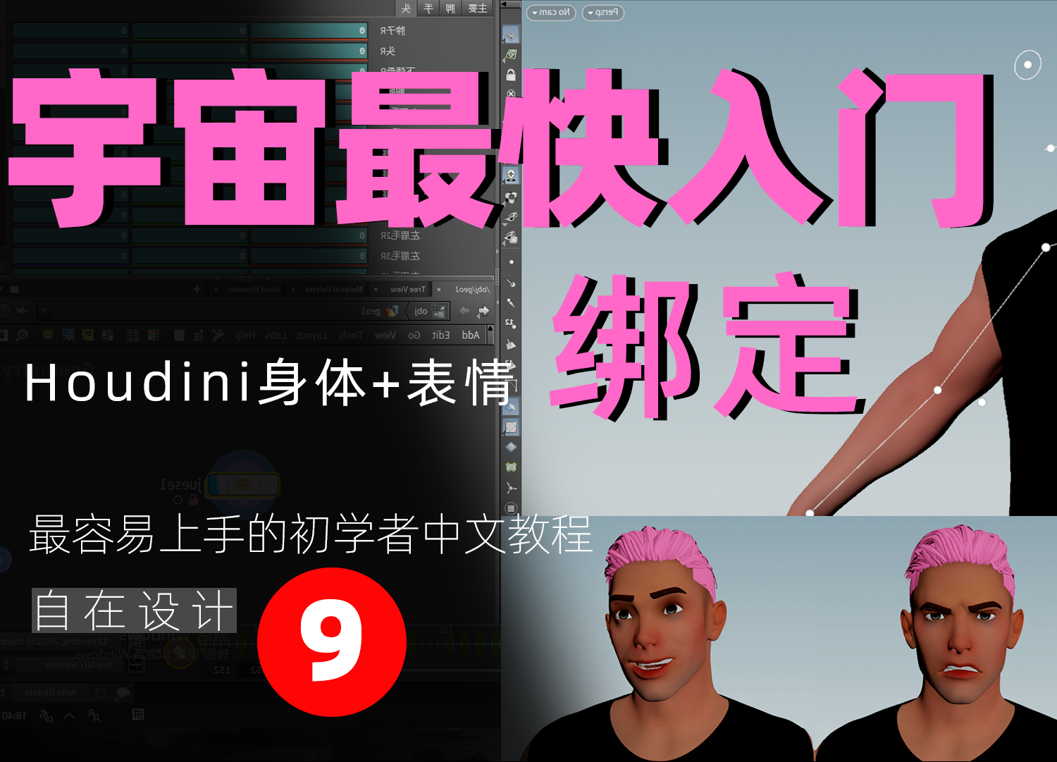 《Houdini Kinefx绑定篇全解析》—— 宇宙最快入门系列⑨