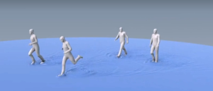 houdini人物奔跑涟漪-houdini666